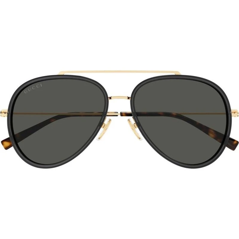 Gucci GG1981S Occhiali da Sole Pilot Uomo Grigio