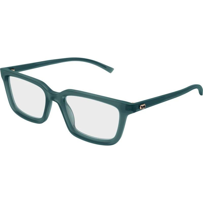 Gucci GG1947O 008 Montatura Occhiali Vista Blu Trasparente Squadrata