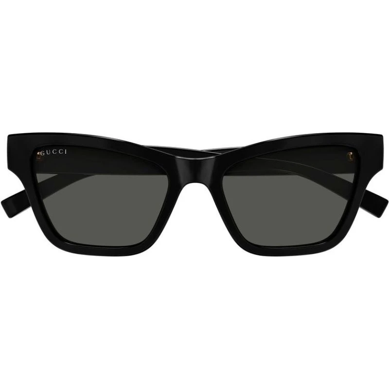 Gucci GG1982S Occhiali da Sole Cat-Eye Nero e Grigio 53mm