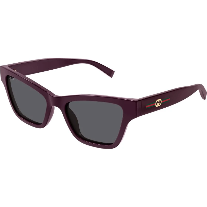 Gucci GG1982S Occhiali da Sole Cat-Eye Viola e Grigio 53mm