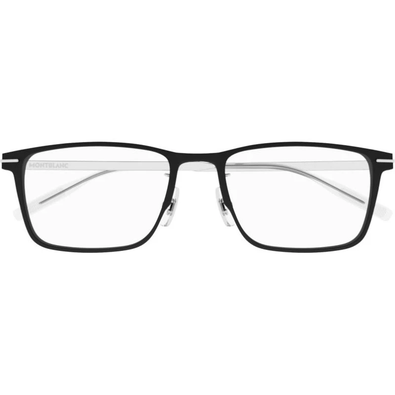 Montblanc MB0396ON Occhiali da Vista Uomo Neri Squadrati