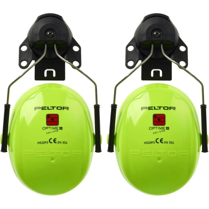 3M Peltor Optime II Cuffie Auricolari con Adattatore P3E, SNR 30 dB