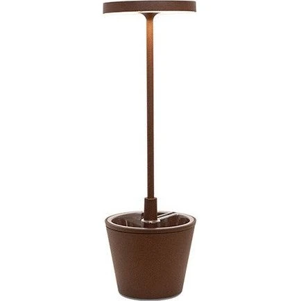 Zafferano Poldina Reverso Lampada da Tavolo LED Ricaricabile