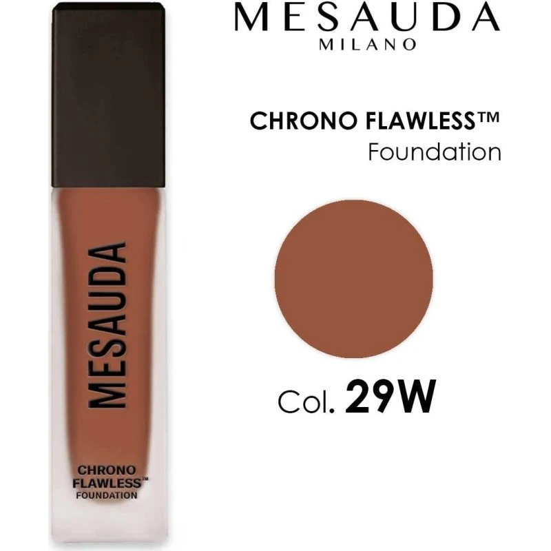 Mesauda Chrono Flawless Foundation 29W - Fondotinta Fluido Matte