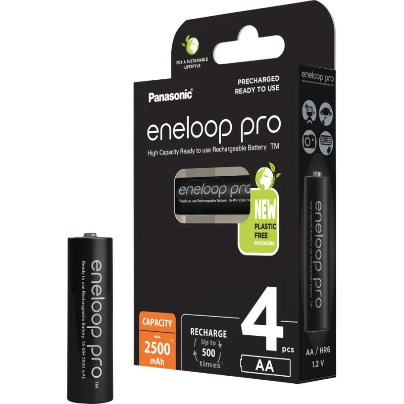Panasonic Eneloop Pro AA Ricaricabili