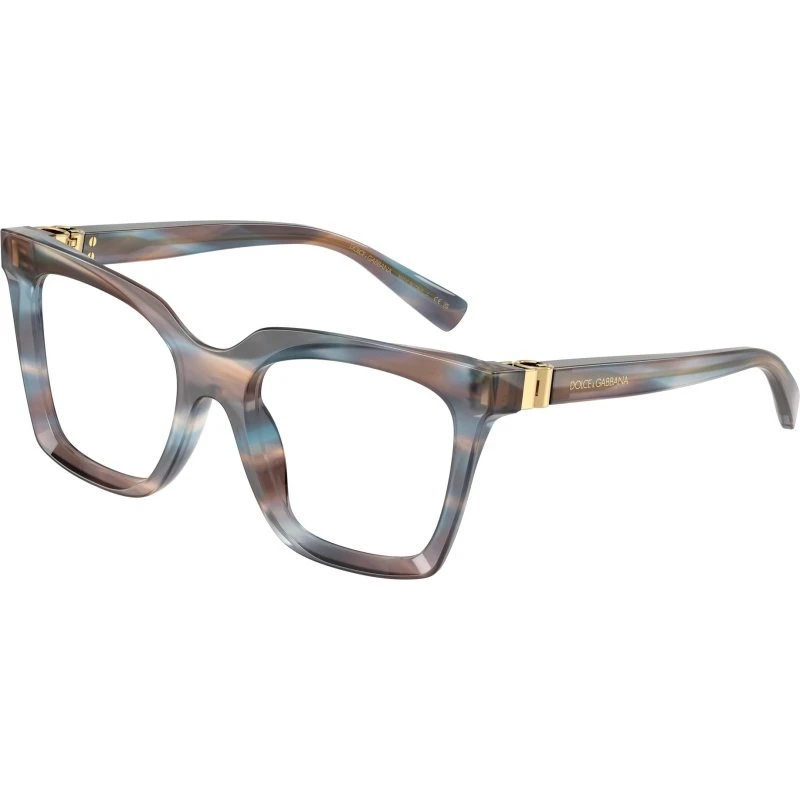 Dolce & Gabbana DG3417 Occhiali da Vista Blu Squadrati