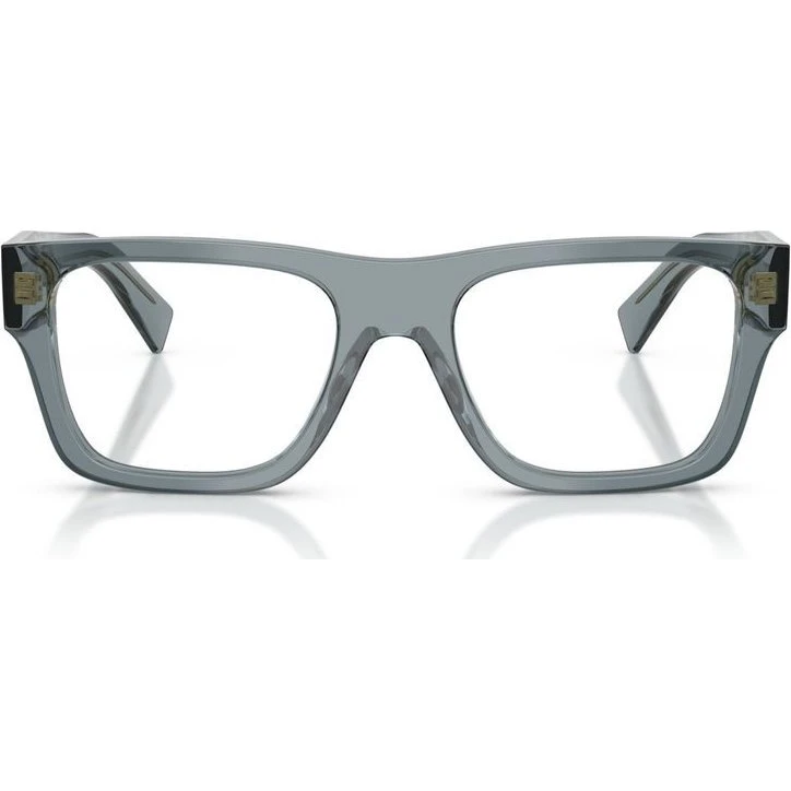 Prada PR C01V Occhiali da Vista Uomo Blu Squadrati