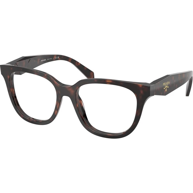 Prada PR C11V 17N1O1 Montatura Occhiali da Vista Acetato Tartaruga
