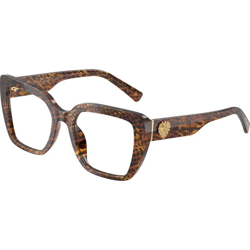 Dolce & Gabbana DG3441 Montatura Occhiali da Vista Marrone