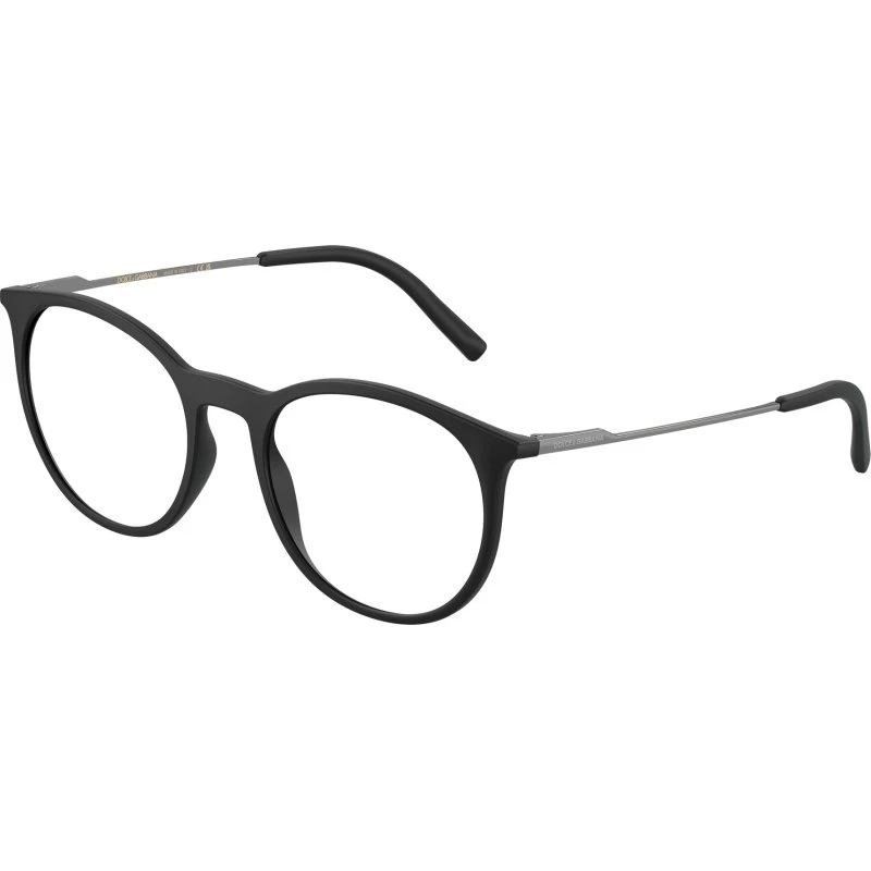 Dolce & Gabbana DG5031 2525 Montatura da Vista Pantos Nero