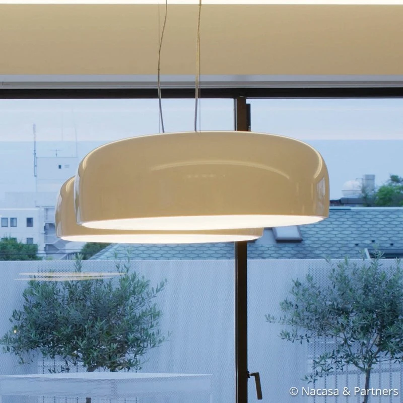 FLOS Smithfield S Lampada a Sospensione LED Bianca