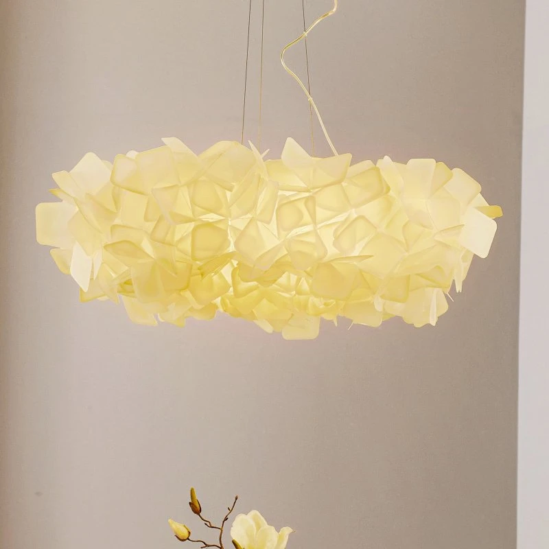 Clizia Lampada a Sospensione L Bianco Slamp