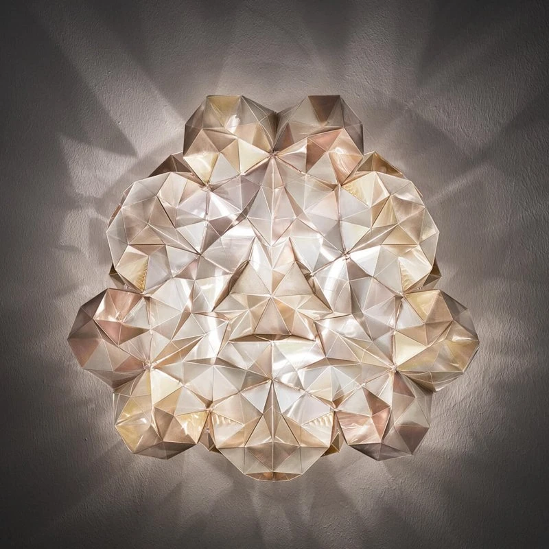 Slamp Plafoniera Drusa Design, Color Crema