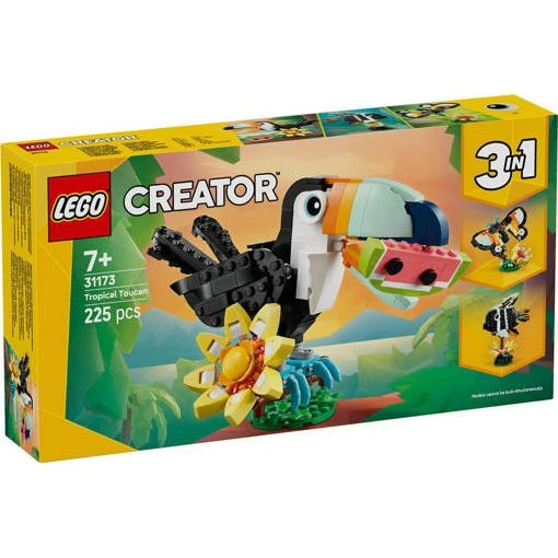LEGO Creator 31173 Animali selvatici: tucano tropicale 225pz