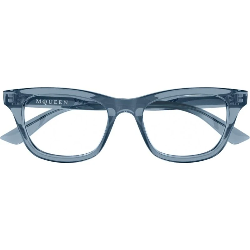 Alexander McQueen Occhiali da Vista Cat-Eye Blu AM0515O