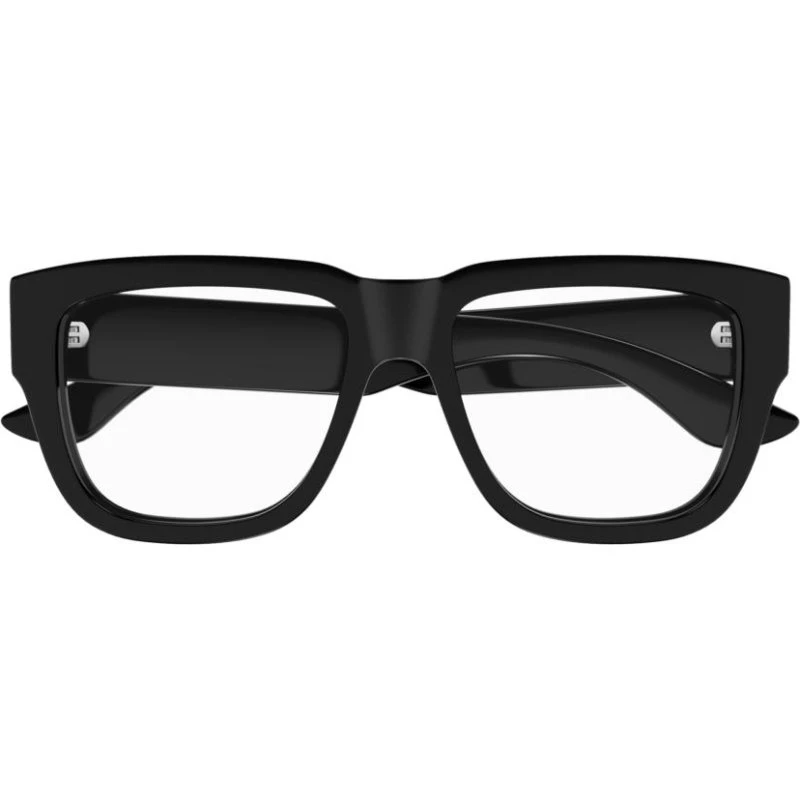 Alexander McQueen AM0510O Occhiali da Vista Squadrati Nero