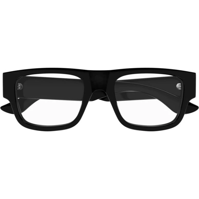 Alexander McQueen Occhiali da Vista Squadrati Neri AM0511O