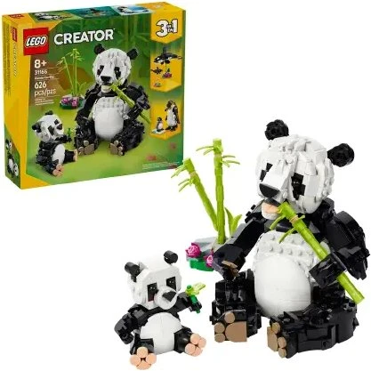 LEGO Creator Animali Selvatici: Famiglia di Panda 31165