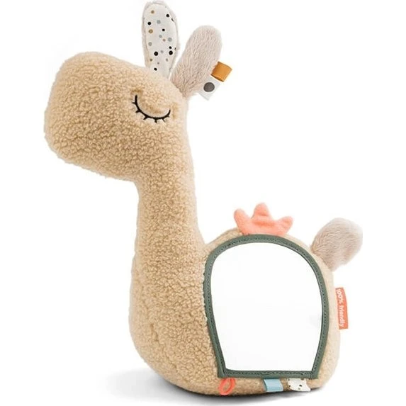 Done by Deer Lama Lalee Specchio da Pavimento, Colore Sabbia