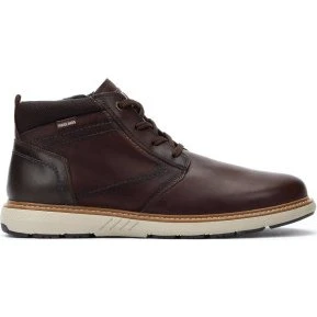 Sneakers Pikolinos Bilbao in pelle marrone con zip