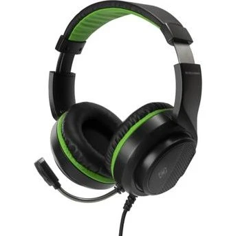 Deltaco GAM-128 Cuffie da Gioco Cablate Nero/Verde