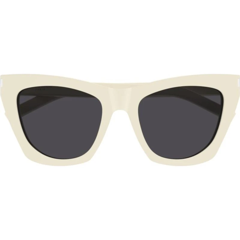 Saint Laurent Kate SL 214 Occhiali da Sole Cat-eye Bianchi e Neri