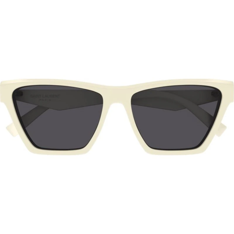 Saint Laurent SL M103 Occhiali da Sole Cat-Eye Bianco/Grigio