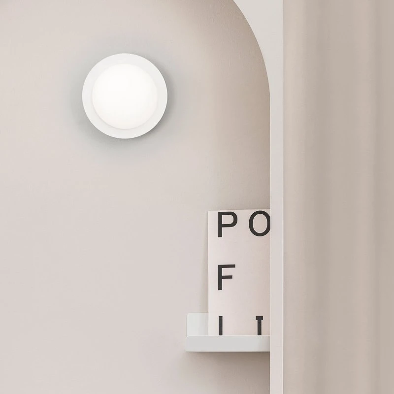 Faro Barcelona Applique a LED May IP44 Bianca