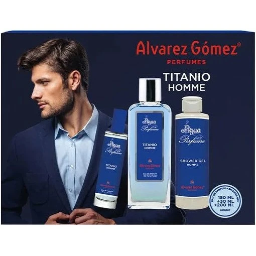 Alvarez Gomez Titanio Eau de Parfum Uomo 150 ml
