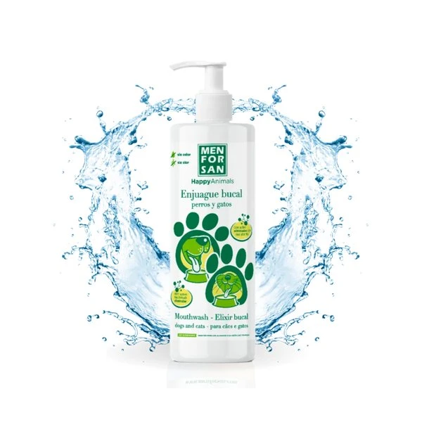 Menforsan Colluttorio Antitartaro 500ml per Cane e Gatto