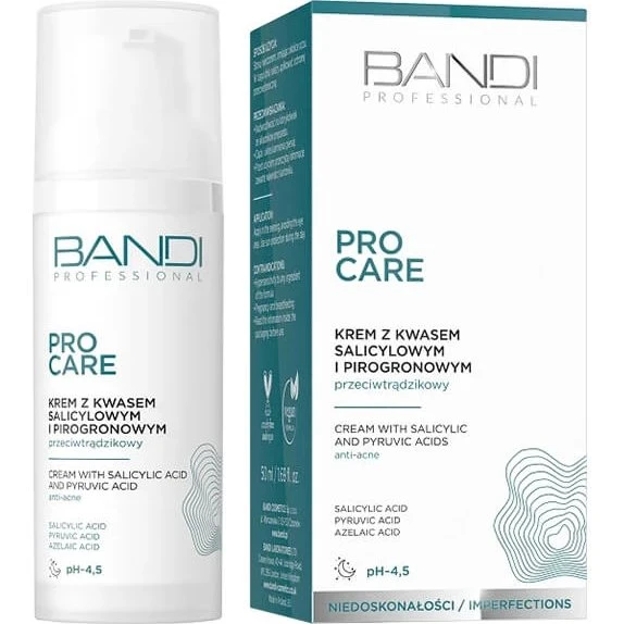 Bandi Pro Care Crema con Acido Salicilico e Piruvico