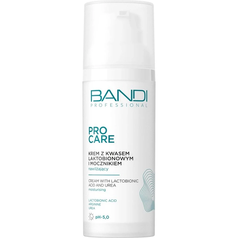 Bandi PRO Care Crema Idratante con Acido Lattobionico e Urea 50ml