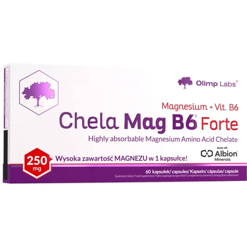 Olimp Chela Mag B6 Forte - Integratore Magnesio e Vitamina B6