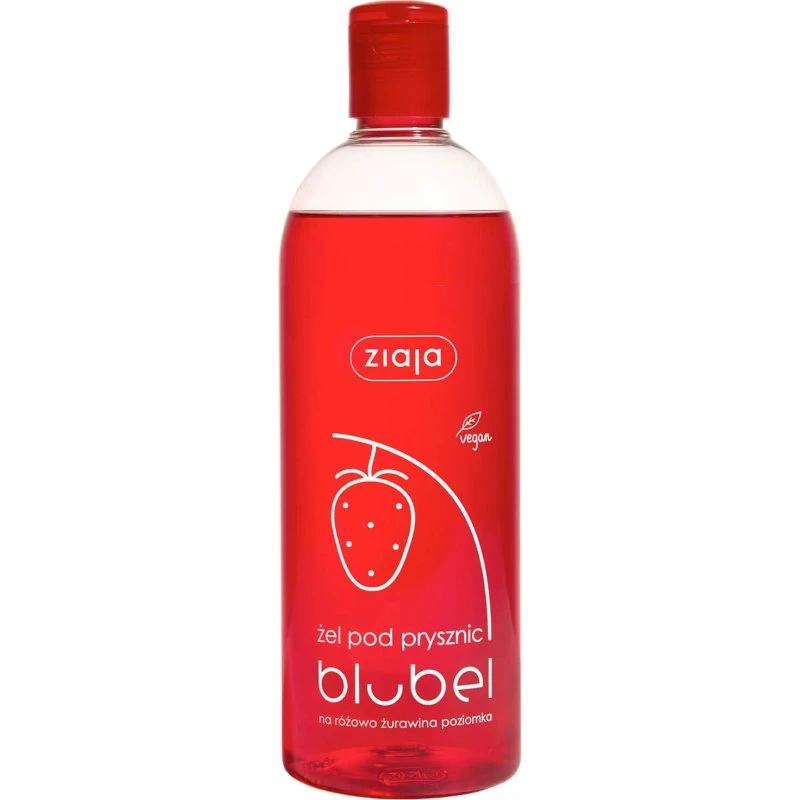 Ziaja Blubel Gel Doccia Mirtillo Rosso e Fragola Selvatica 500 ml