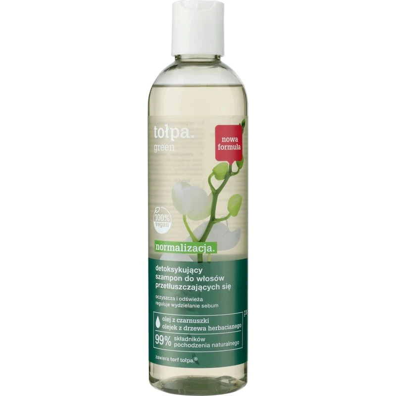 Tołpa Green Normalization Shampoo Detox per Capelli Grassi 300 ml