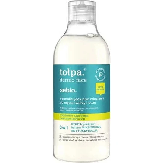 Tołpa Dermo Face Sebio Acqua Micellare Normalizzante 400 ml
