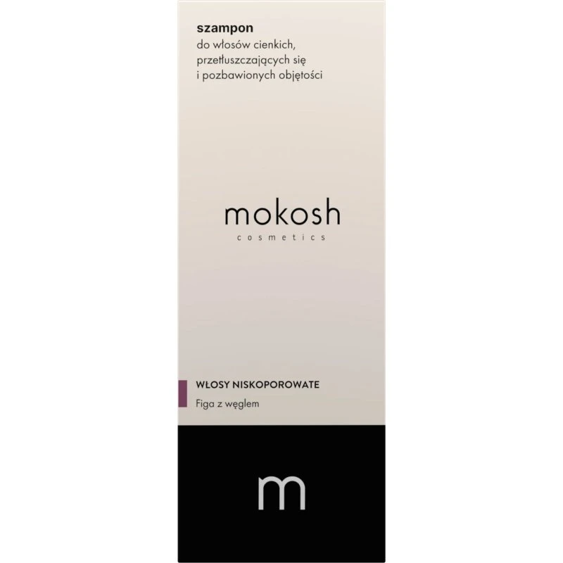 Mokosh Shampoo Fico per Capelli Sottili, Grassi e Voluminosi, 200 ml