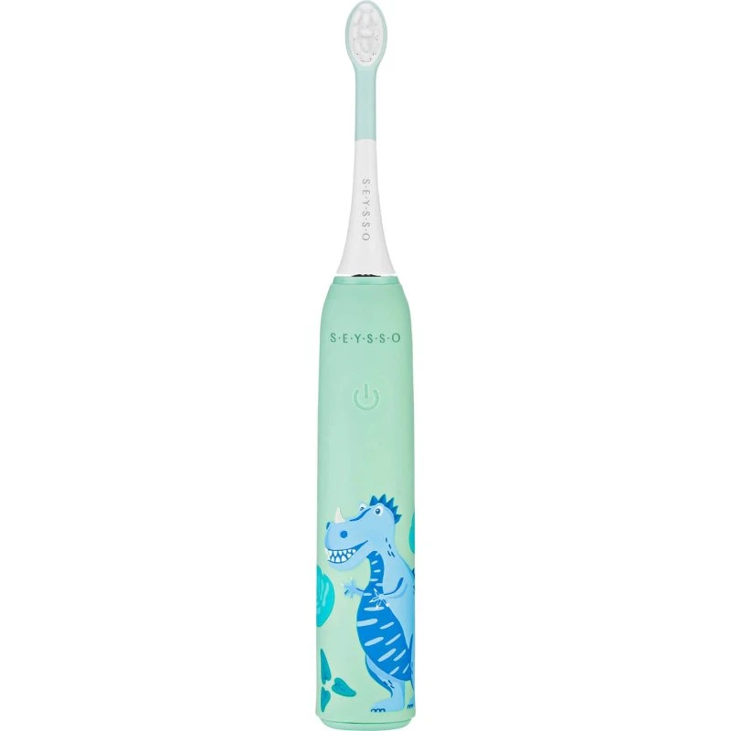 Seysso Kids Dinosaur Blue Spazzolino Sonico per Bambini