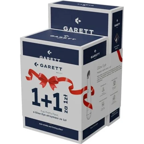 Garett Beauty Multi Clean + Glow Eye, Set Cura Pelle 2 Pezzi