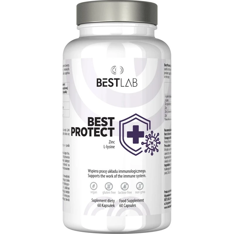 Best Lab Protect Integratore Zinco Picolinato 60 Capsule
