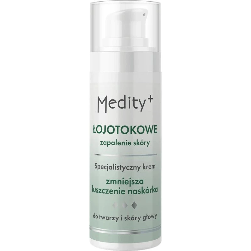 Medity+ Crema Specializzata per Dermatite Seborroica Viso e Cuoio Capelluto