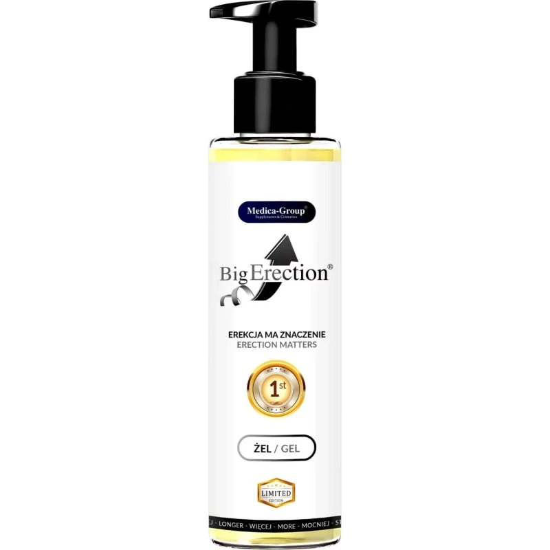 Medica-Group BigErection Gel per Erezione e Resistenza, 150 ml