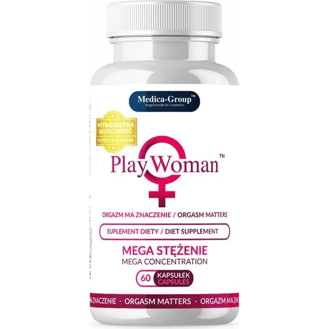 PlayWoman Integratore Orgasmo Medica-Group, 60 capsule