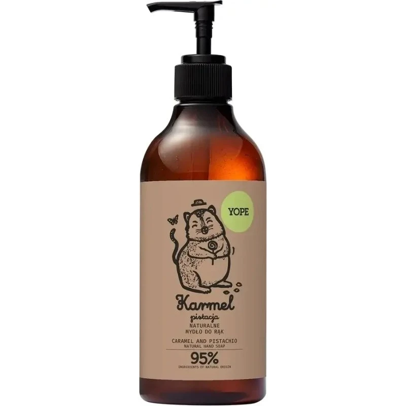 Yope Sapone Liquido Mani Pistacchio e Caramello 500 ml