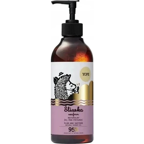 Yope Gel Doccia Prugna e Zafferano 400 ml