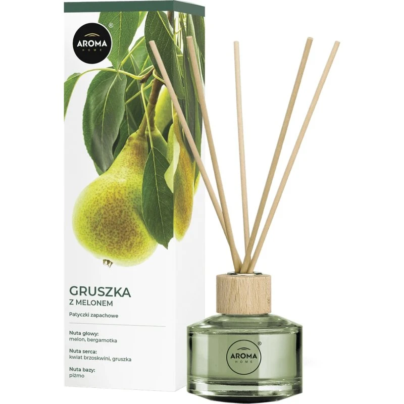 Aroma Home Bastoncini Profumati Pera e Melone 50 ml