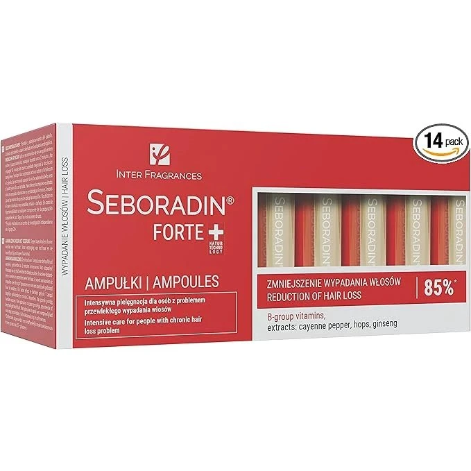Seboradin Forte Trattamento Anticaduta Capelli, 14 Fiale