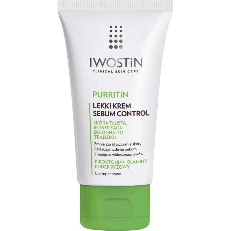 Iwostin Purritin Crema Leggera Sebum Control 60 ml