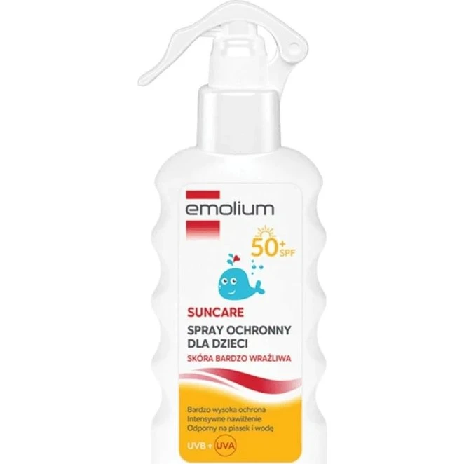 Emolium Suncare Spray Protettivo per Bambini SPF50+ 175 ml