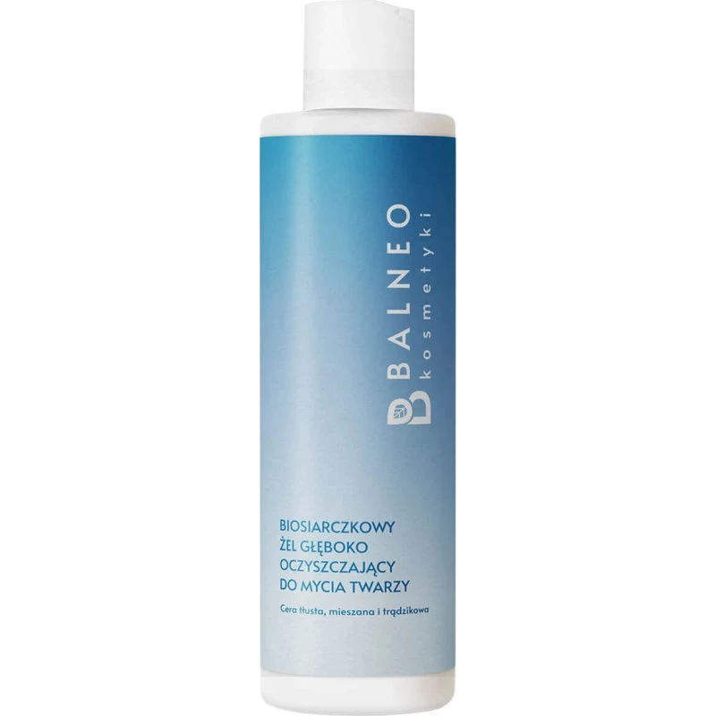 Balneocosmetici Gel biosolforico detergente profondo per il viso